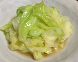 春キャベツのバター醤油蒸し煮作り方4写真