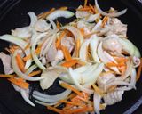 給料日前メニュー ガッツリ節約キャベ玉丼作り方3写真