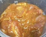 お手軽☆焼肉のタレで鶏肉の味噌いため☆作り方2写真