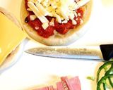 ツナトマトソースのピザマフィン作り方2写真