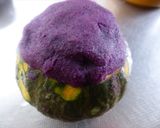 ストウブで坊ちゃんかぼちゃ×紫芋作り方6写真
