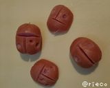★キャラ弁★コロコロてんとう虫作り方10写真