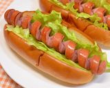 らせんソーセージのホットドッグ作り方5写真