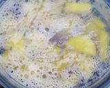 レンジで簡単＊薩摩芋とパインのレーズン煮作り方3写真