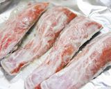*鮭のバジルチーズパン粉焼き*作り方3写真