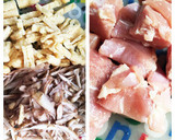 焼きチキンとごぼうの炊き込みご飯作り方2写真
