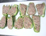 ピーマンの肉詰め照り焼き仕上げ作り方3写真