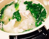 ほうれん草と豚バラ肉だけ！うちの山賊鍋作り方6写真