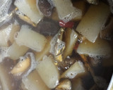 いりこでフキと椎茸の煮物＊蒟蒻プラス作り方1写真
