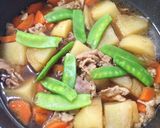 めんつゆ薄味✿肉じゃが✿作り方3写真