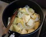 いんげんとじゃがいもバター醤油煮作り方2写真