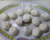 チーズinお月見団子作り方2写真