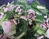 ワインに合う♪豚肉と小松菜オイスター炒め作り方4写真