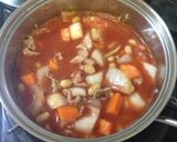 簡単！トマトジュースでポークビーンズ作り方3写真
