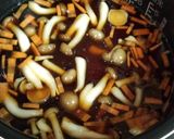 豚の角煮の煮汁で炊き込みご飯作り方3写真