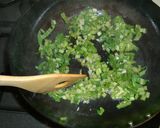 ベーコンと小松菜のペッパー炒飯作り方1写真