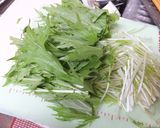 揚げ餅みぞれ鍋の紙兎ロペ作り方3写真