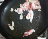 わさび菜と豚ばら肉の卵とじ作り方6写真