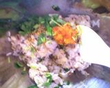 うに飯の長芋淡雪かまくら包み・銀あんがけ作り方2写真