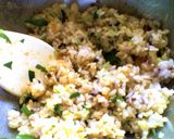うに飯の長芋淡雪かまくら包み・銀あんがけ作り方3写真