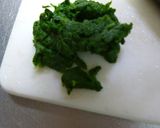 わさび菜としゃけフレークのおにぎり作り方5写真