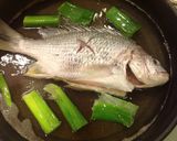 美味☆キビレ(白身魚)のマース煮(塩煮)作り方4写真