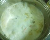 鮭缶とさつまいものシチュー作り方6写真