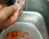 鶏きんかんのこってり煮作り方1写真