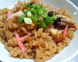 豚の角煮の煮汁で炊き込みご飯作り方6写真