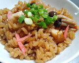 豚の角煮の煮汁で炊き込みご飯作り方6写真
