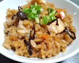 豚の角煮の煮汁で炊き込みご飯作り方7写真