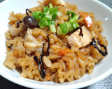 豚の角煮の煮汁で炊き込みご飯作り方7写真