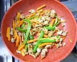 春雨と豚肉のゴマ風味炒め作り方3写真