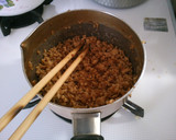 ご飯に 簡単！ 鶏そぼろ♪ そぼろ弁当に作り方4写真