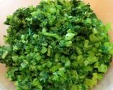 ヘルシー!大根の葉たっぷり肉味噌風☆作り方2写真