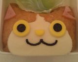 妖怪ウォッチ♡お稲荷ジバニャン♡キャラ弁作り方5写真