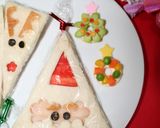 クリスマスに♡サンタとトナカイサンド作り方5写真