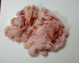 鶏皮めんたいゴマ油！作り方1写真