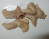 鶏皮めんたいゴマ油！作り方2写真