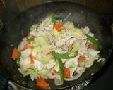 野菜いっぱいあんかけ焼きそば作り方3写真