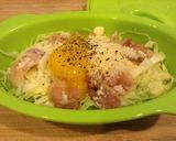 ズボラなキャベツ☆カルボナーラ風作り方3写真