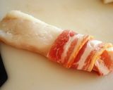 タラのベーコン巻ききのこクリームソース作り方1写真