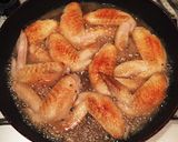 手羽先のこってり甘酸っぱ照り焼き作り方4写真