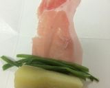 さつまいもと芋づるの肉巻き作り方2写真