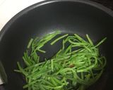 芋のつるのキンピラ作り方1写真