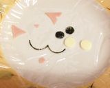 大根おろしアート♡ブチニャン！白菜と鮭作り方3写真
