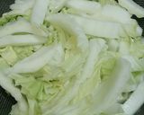旨♪簡単♪ヘルシーな白菜のサバ缶煮作り方1写真