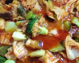 鶏肉と野菜のトマト煮作り方7写真