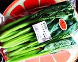 小松菜の柚子胡椒ヴィネグレット和え作り方1写真