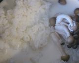 お鍋で簡単♡きのこのチーズミルクリゾット作り方1写真
